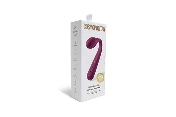 Bendable Love Justerbar Parvibrator lila