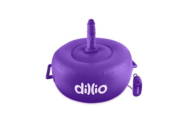 Dillio-Vibrating Inflatable Hot Seat